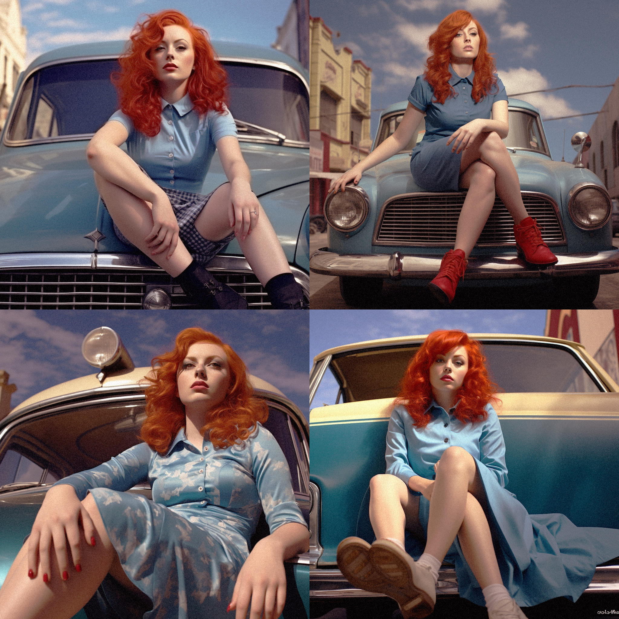 candiman_photo_realistic_fat_red_haired_lasy_sitting_on_the_ho_93a20a46-12a1-4832-913d-46c9a0a6e254